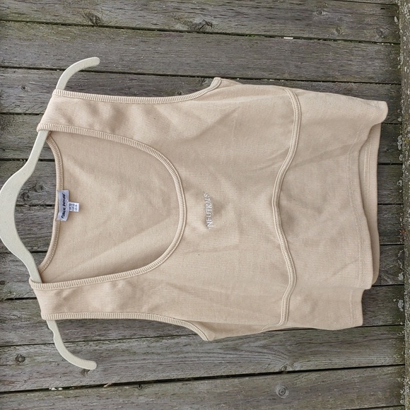 Neutrals Crop Tank - Picture 1 of 2